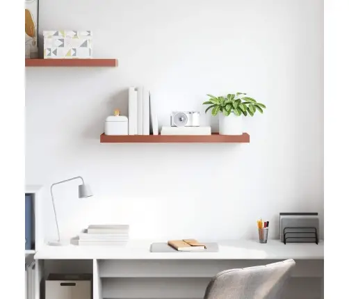 Sieninė Lentyna Raudona 90 X 23,5 X 4 Cm Apdirbta Mediena