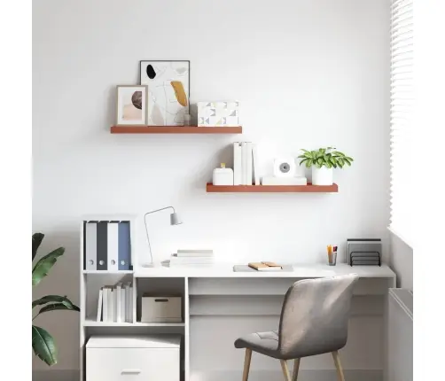 Seinariiul 2 Pcs Punane 90 X 23,5 X 4 Cm Tehispuit