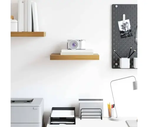 Sienas Plaukts Brūna 40 X 23,5 X 4 Cm Inženierijas Koks Vidaxl