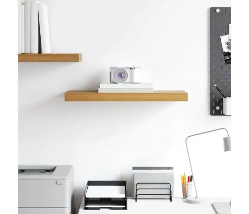 Sienas Plaukts Brūna 50 X 23 X 4 Cm Inženierijas Koks Vidaxl