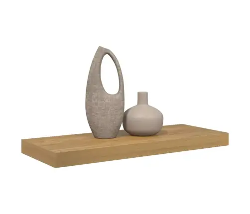 Sienas Plaukts Brūna 50 X 23 X 4 Cm Inženierijas Koks Vidaxl