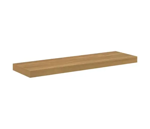 Sienas Plaukts 2 Pcs Brūna 90 X 23,5 X 4 Cm Inženierijas Koks Vidaxl
