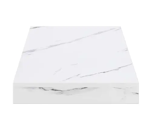 Seinariiul Ladustamisega Valge Marmor 50 X 23 X 4 Cm Tehispuit