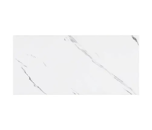 Sienas Plaukts 2 Pcs Balts Marmors 50 X 23,5 X 4 Cm Vidaxl