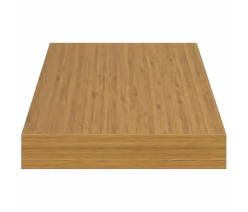 Sienas Plaukts 2 Pcs Bēša 50 X 23 X 4 Cm Inženierijas Koks Vidaxl