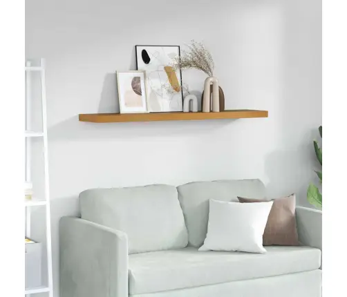 Sieninė Lentyna Smėlio 120 X 23,5 X 4 Cm Apdirbta Mediena