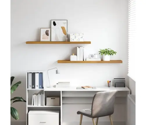 Seinariiul Ladustamisega 2 Pcs Beež 120 X 23,5 X 4 Cm Tehispuit