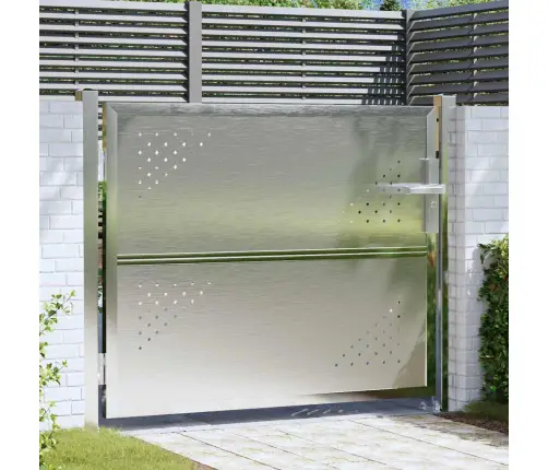 Aia Aed Lukuga Hõbedane 100 X 75 Cm Roostevaba Teras