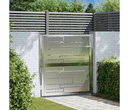 Aia Aed Lukuga Hõbedane 96 X 100 Cm Roostevaba Teras