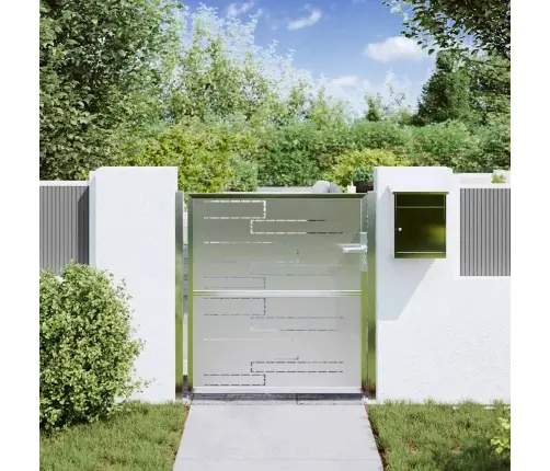 Aia Aed Lukuga Hõbedane 96 X 100 Cm Roostevaba Teras