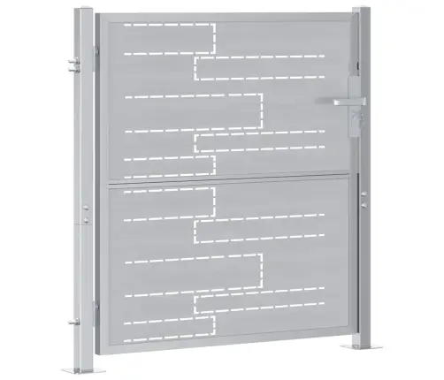 Aia Aed Lukuga Hõbedane 96 X 100 Cm Roostevaba Teras