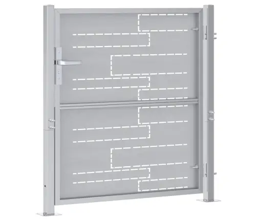 Aia Aed Lukuga Hõbedane 96 X 100 Cm Roostevaba Teras