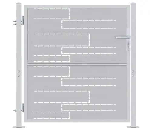 Aia Aed Lukuga Hõbedane 96 X 100 Cm Roostevaba Teras