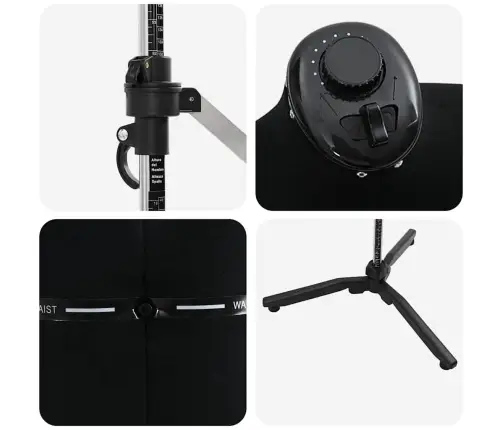 Reguleeritav Kleidi Kuju Naistele Must L Samet