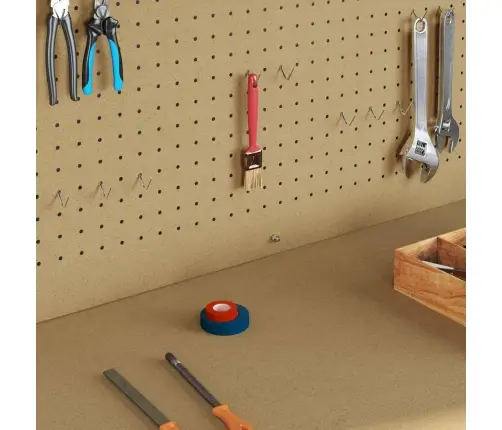 Darbo Suolai Su Stalčių Juoda 81 X 41 X 145 Cm Apdirbta Mediena