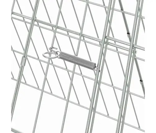 Truša Būris Sudraba 650 X 55 X 55 Cm Cinkots Tērauds Vidaxl