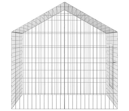 Truša Būris Sudraba 400 X 78 X 78 Cm Cinkots Tērauds Vidaxl