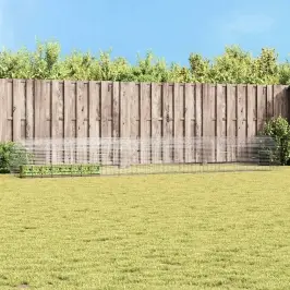 Truša Būris Sudraba 400 X 78 X 78 Cm Cinkots Tērauds Vidaxl Truša Būris Sudraba 400 X 78 X 78 Cm Cinkots Tērauds Vidaxl