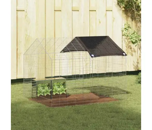 Truša Būris Sudraba 400 X 78 X 78 Cm Cinkots Tērauds Vidaxl