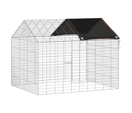 Truša Būris Sudraba 400 X 78 X 78 Cm Cinkots Tērauds Vidaxl