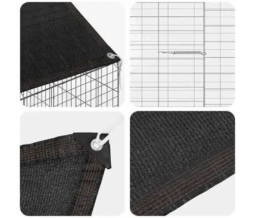 Truša Būris Sudraba 400 X 78 X 78 Cm Cinkots Tērauds Vidaxl