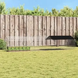 Truša Būris Sudraba 400 X 78 X 78 Cm Cinkots Tērauds Vidaxl