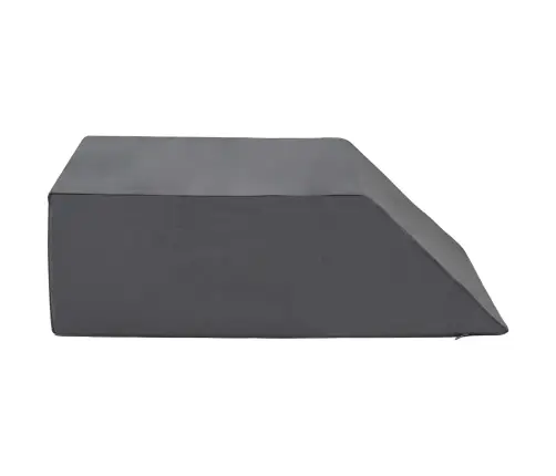 Kājas Spilvens Vienkrāsains Pelēka Vidaxl