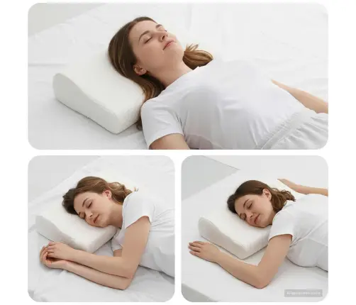 Gulēšanas Spilvens Vienkrāsains 60 X 37 X 12 Cm Vidaxl