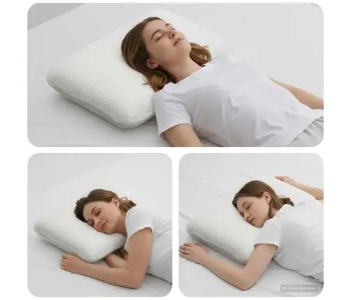 Gulēšanas Spilvens Vienkrāsains 60 X 40 X 10 Cm Vidaxl