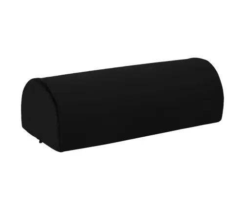 Kājas Atbalsta Spilvens Vienkrāsains Melna Vidaxl