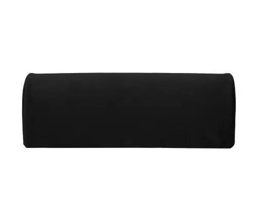 Kājas Atbalsta Spilvens Vienkrāsains Melna Vidaxl