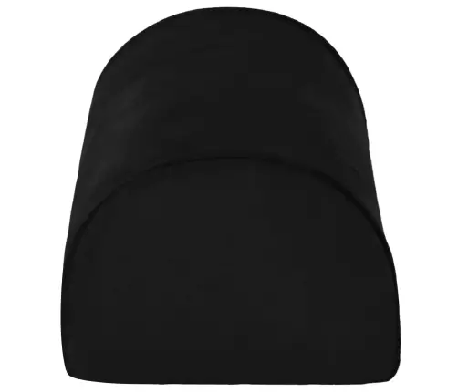 Kājas Atbalsta Spilvens Vienkrāsains Melna Vidaxl