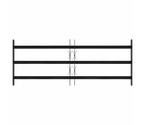 Loga Restes Melna 116 X 45 Cm Vidaxl