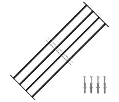 Loga Restes Melna 175 X 60 Cm Vidaxl