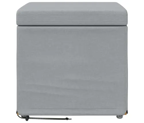 Krēsls Gaiši Pelēks 41 X 41 X 40 Cm Audums Un Inženierijas Koks Vidaxl