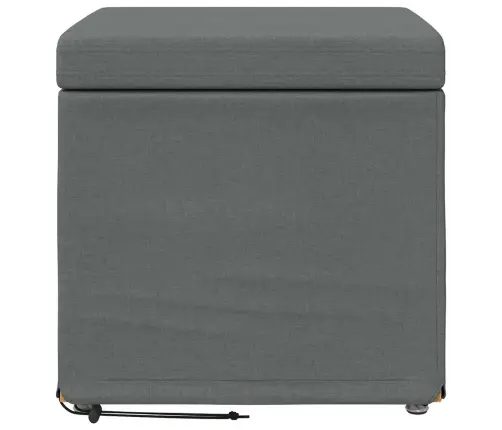 Krēsls Tumši Pelēks 41 X 41 X 40 Cm Audums Un Inženierijas Koks Vidaxl