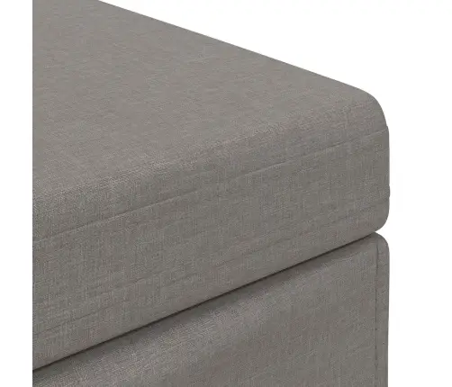 Krēsls Pelēkbrūna 41 X 41 X 40 Cm Audums Un Inženierijas Koks Vidaxl