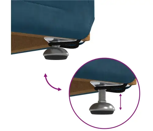 Krēsls Zila 41 X 41 X 40 Cm Sams Un Inženierijas Koks Vidaxl