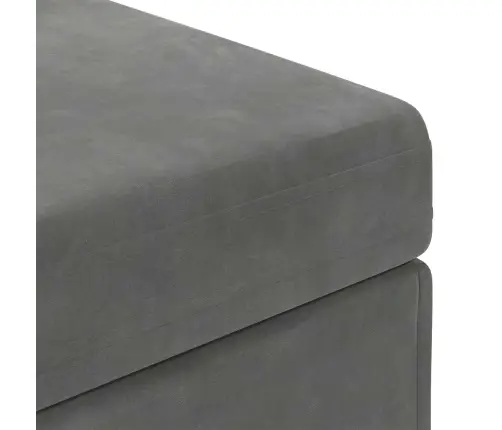 Sūpynes Tamsiai Pilka Velvetas Ir Inžinerinė Medis