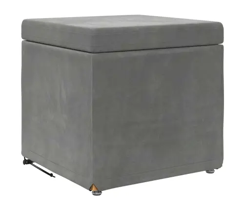 Sūpynes Tamsiai Pilka Velvetas Ir Inžinerinė Medis