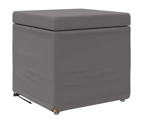 Krēsls Pelēka 41 X 41 X 40 Cm Mākslīgā Āda Un Inženierijas Koks Vidaxl