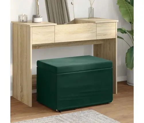 Sūpynes Tamsiai Žalia Velvetas Ir Inžinerinė Medis