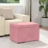 Sūpynes Rožinė 61 X 41 X 40 Cm Velvetas Ir Inžinerinė Medis