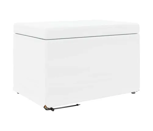 Krēsls Balts 61 X 41 X 40 Cm Mākslīgā Āda Un Inženierijas Koks Vidaxl