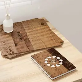 Dekora Paneli 50 Pcs Vecs Koks 30 X 30 X 0.3 Cm Vidaxl