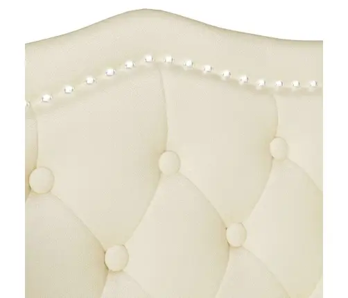 Čestafīlda Sola Krēmkrāsa 120.5 X 65 X 75 Cm Mākslīgā Āda Vidaxl