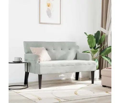 Chesterfieldi Pink Helehall 112 X 65,5 X 75 Cm Samet