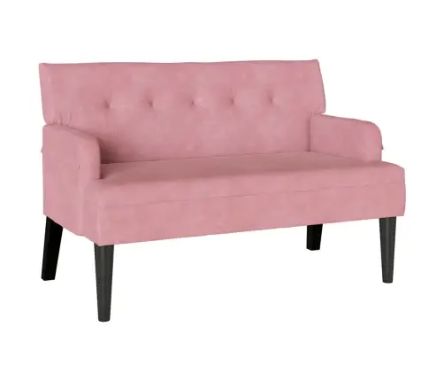 Čestafīlda Sola Rozā 112 X 65.5 X 75 Cm Samts Vidaxl