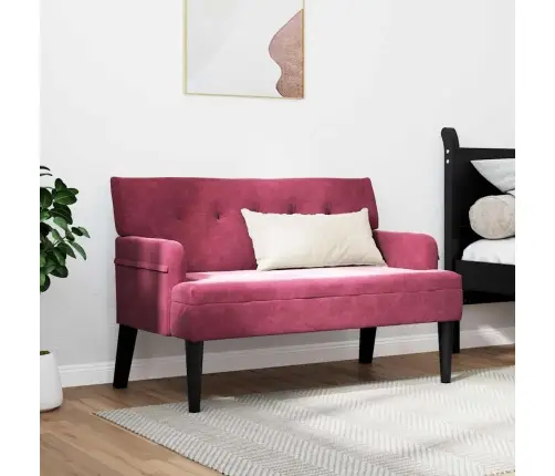 Chesterfieldi Pink Veinpunane 112 X 65,5 X 75 Cm Samet