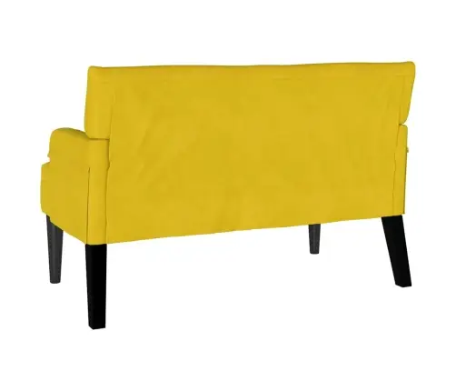 Čestafīlda Sola Dzeltena 112 X 65.5 X 75 Cm Samts Vidaxl